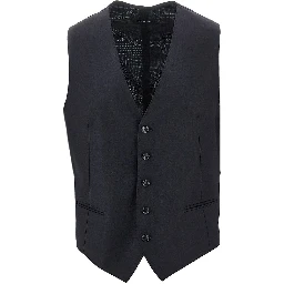Super 110's wool tailored vest