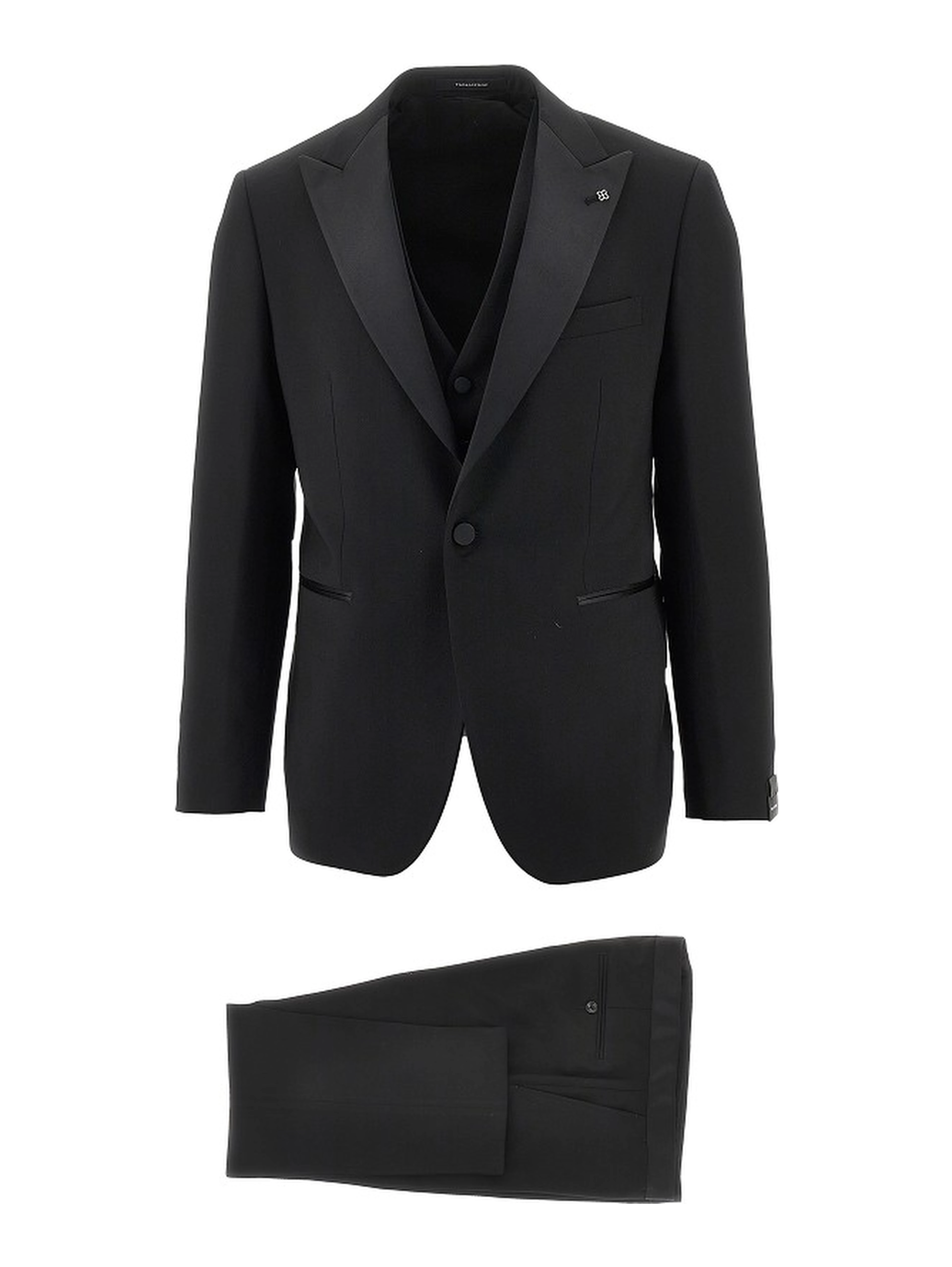 Super 120's wool tuxedo suit