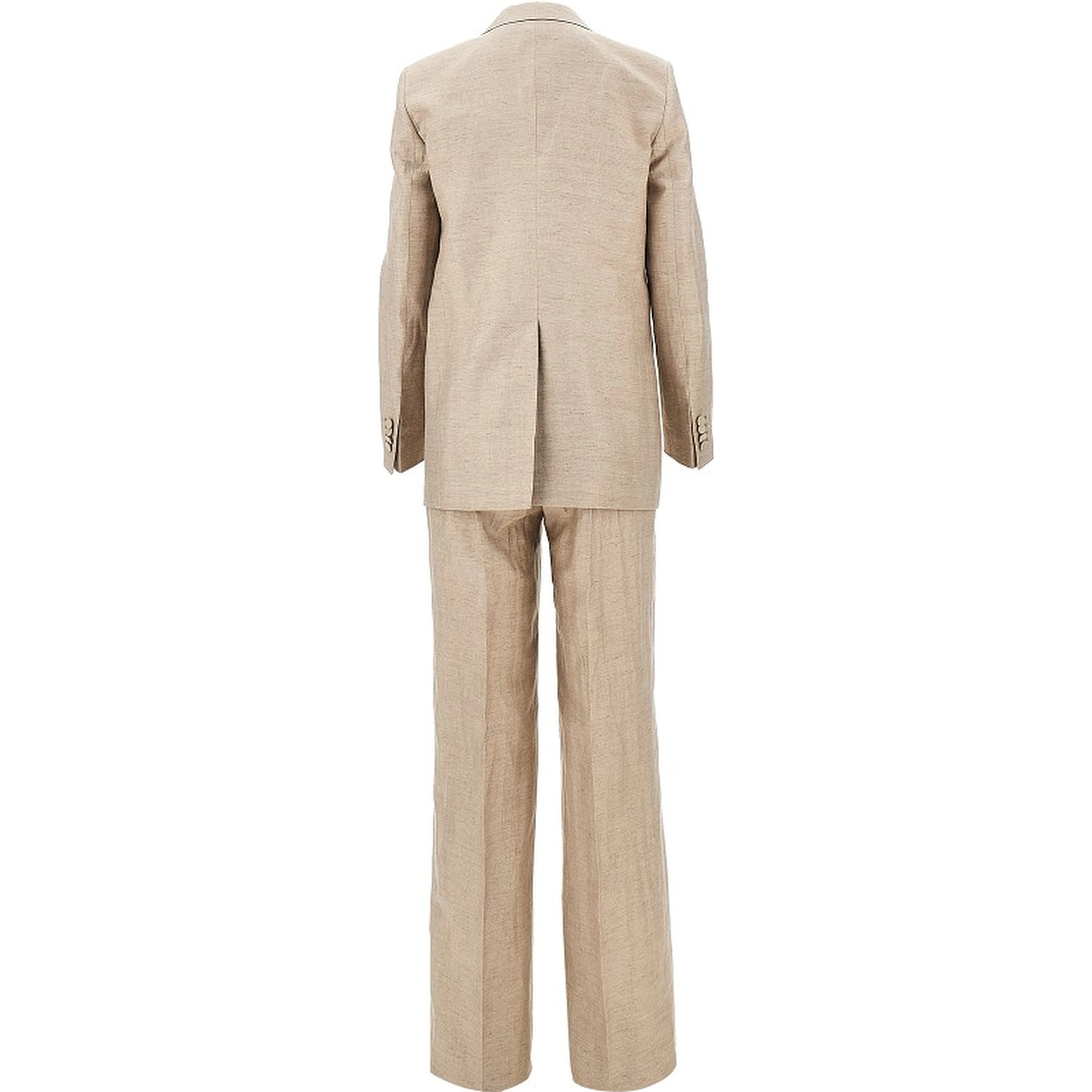'Adrianne' linen-blend tailored suit