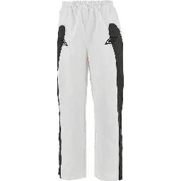 Technical ripstop pants with logo embroidery