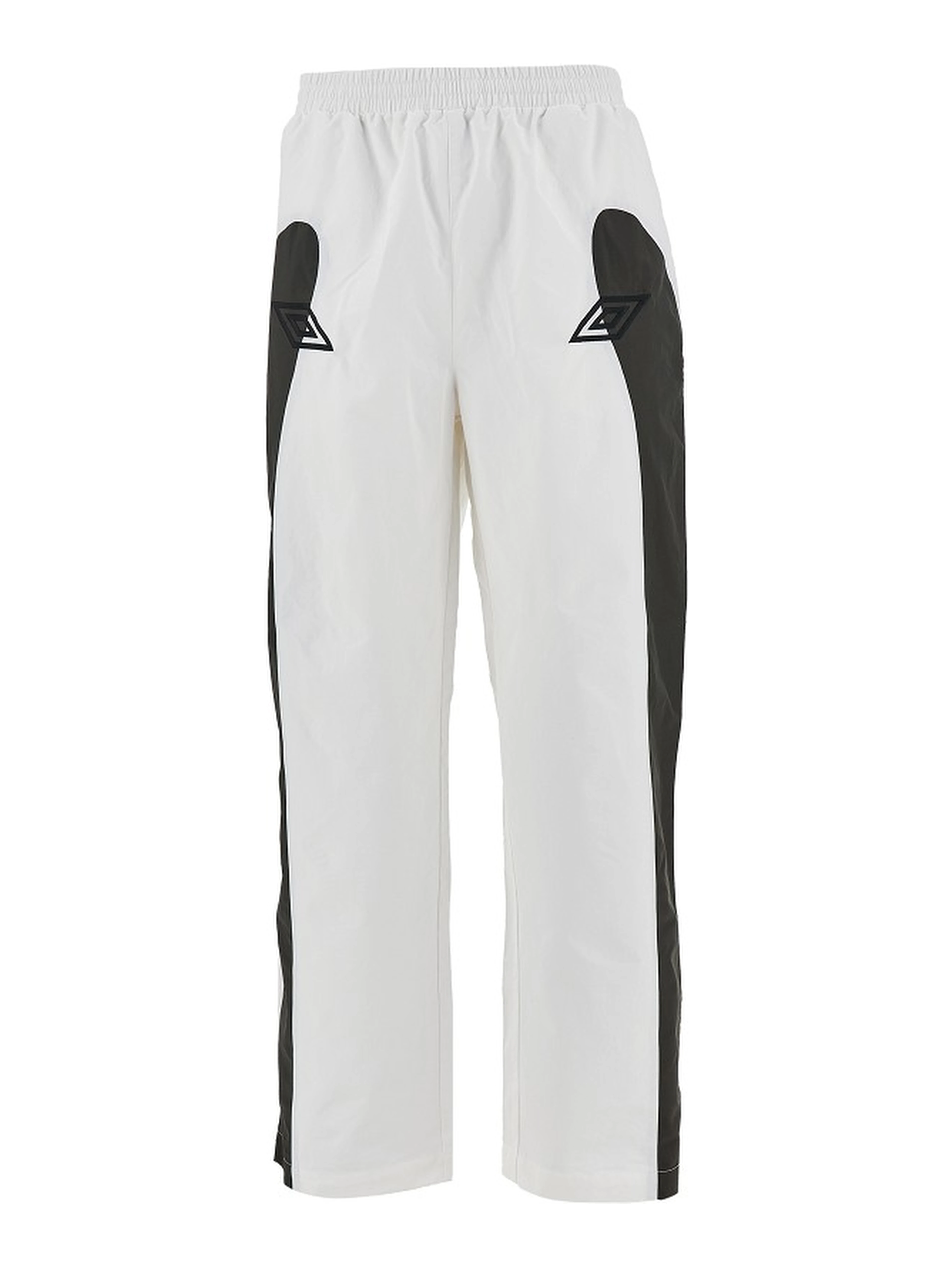 Technical ripstop pants with logo embroidery