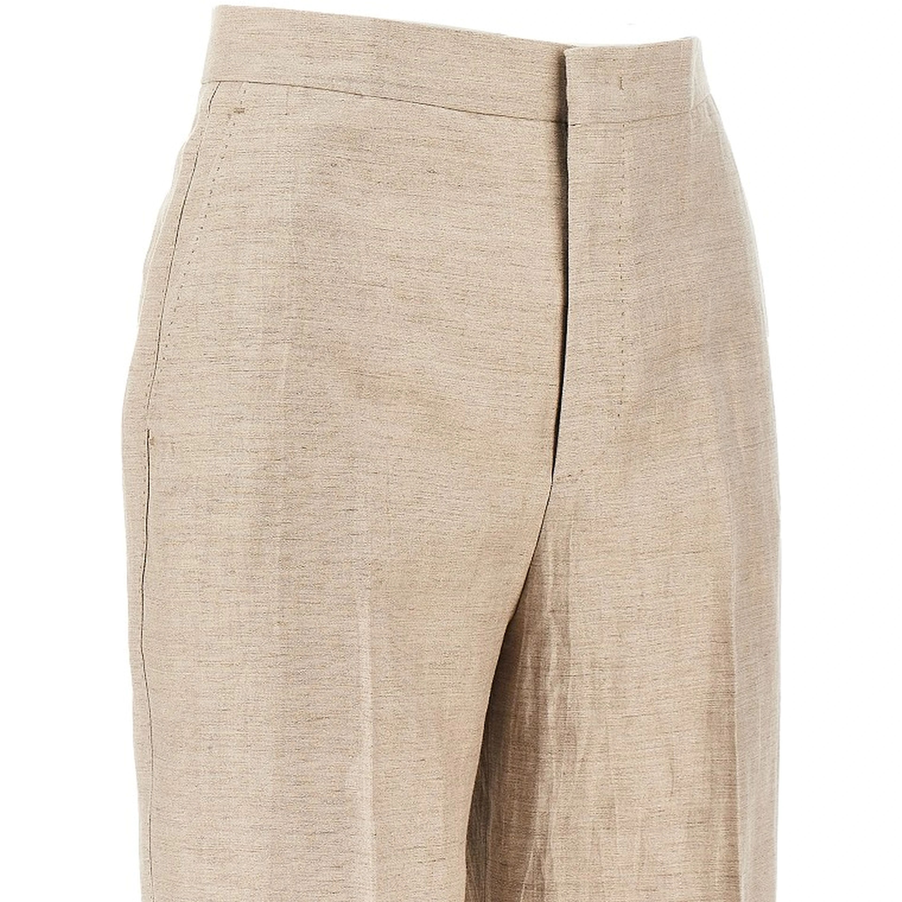 'Adrianne' linen-blend tailored suit