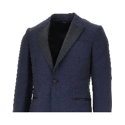 Wool and mohair evening tailored suit