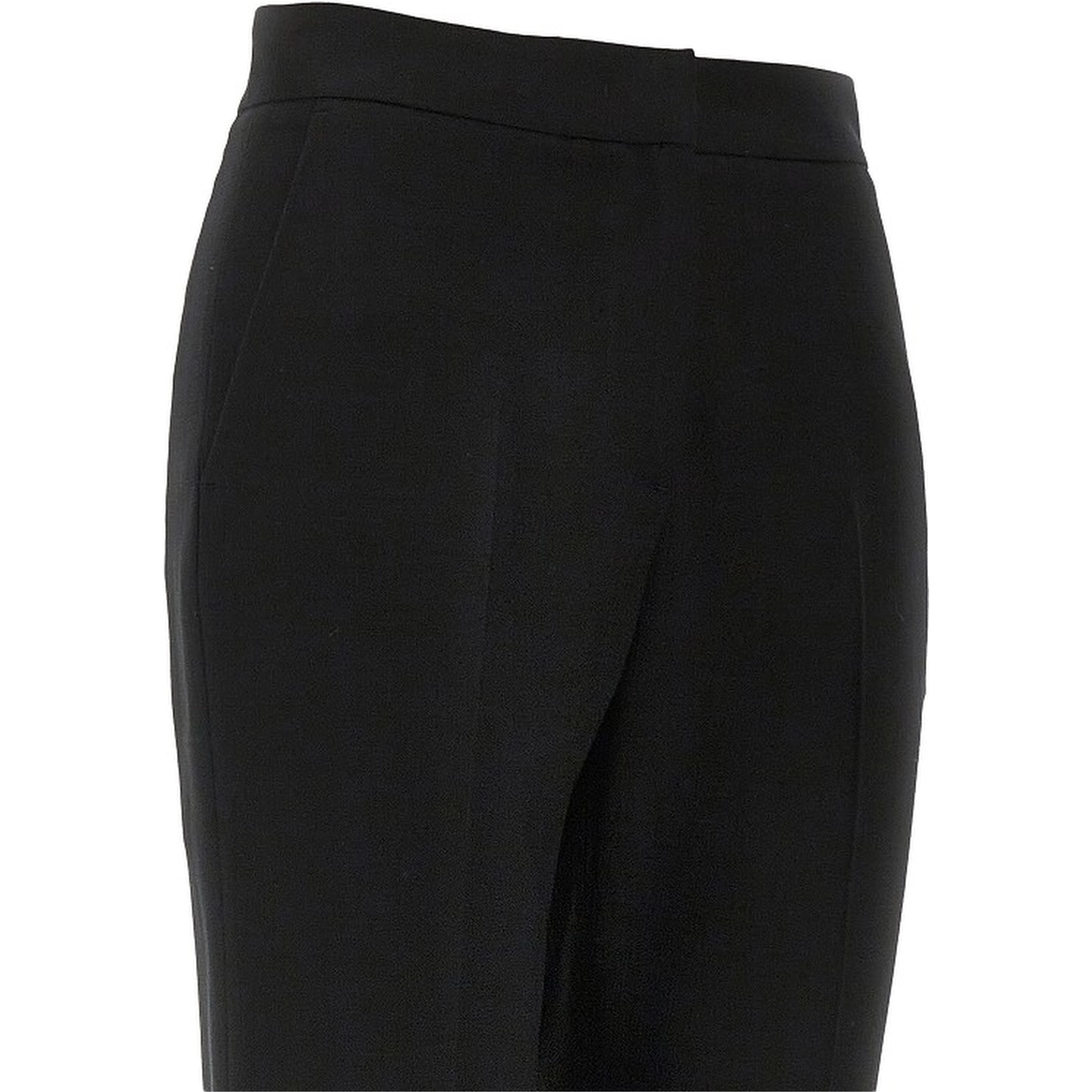 Canvas cropped straight leg pants