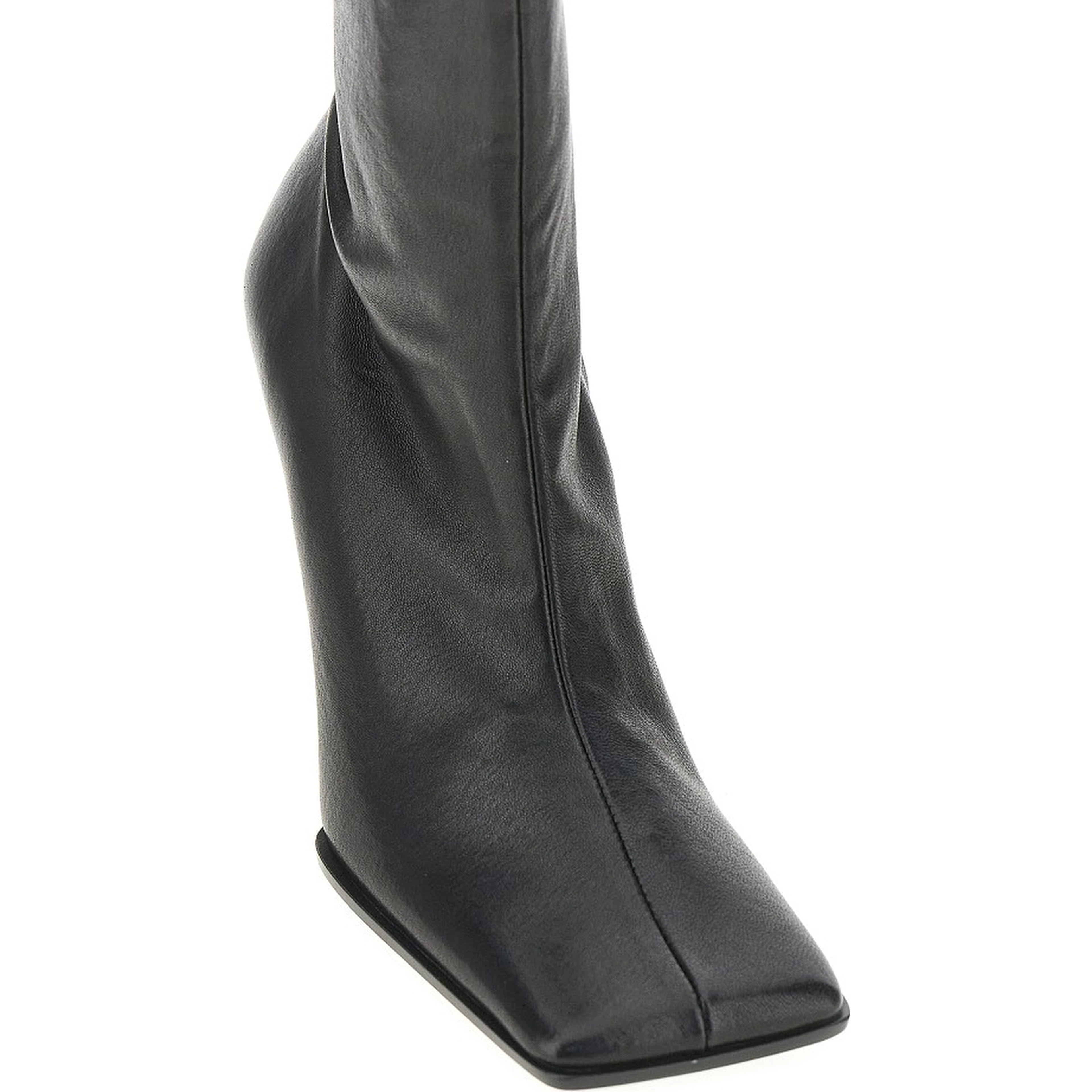 Soft Square keather boots