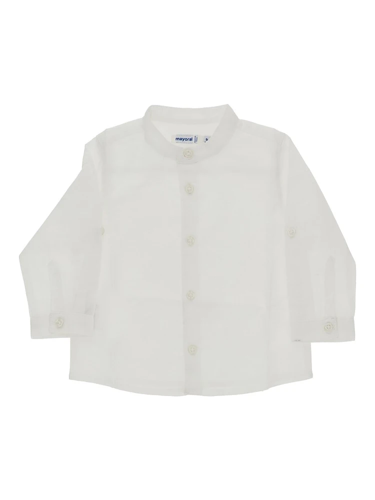 Cotton and linen shirt
