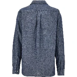 'Maple' chambray denim shirt