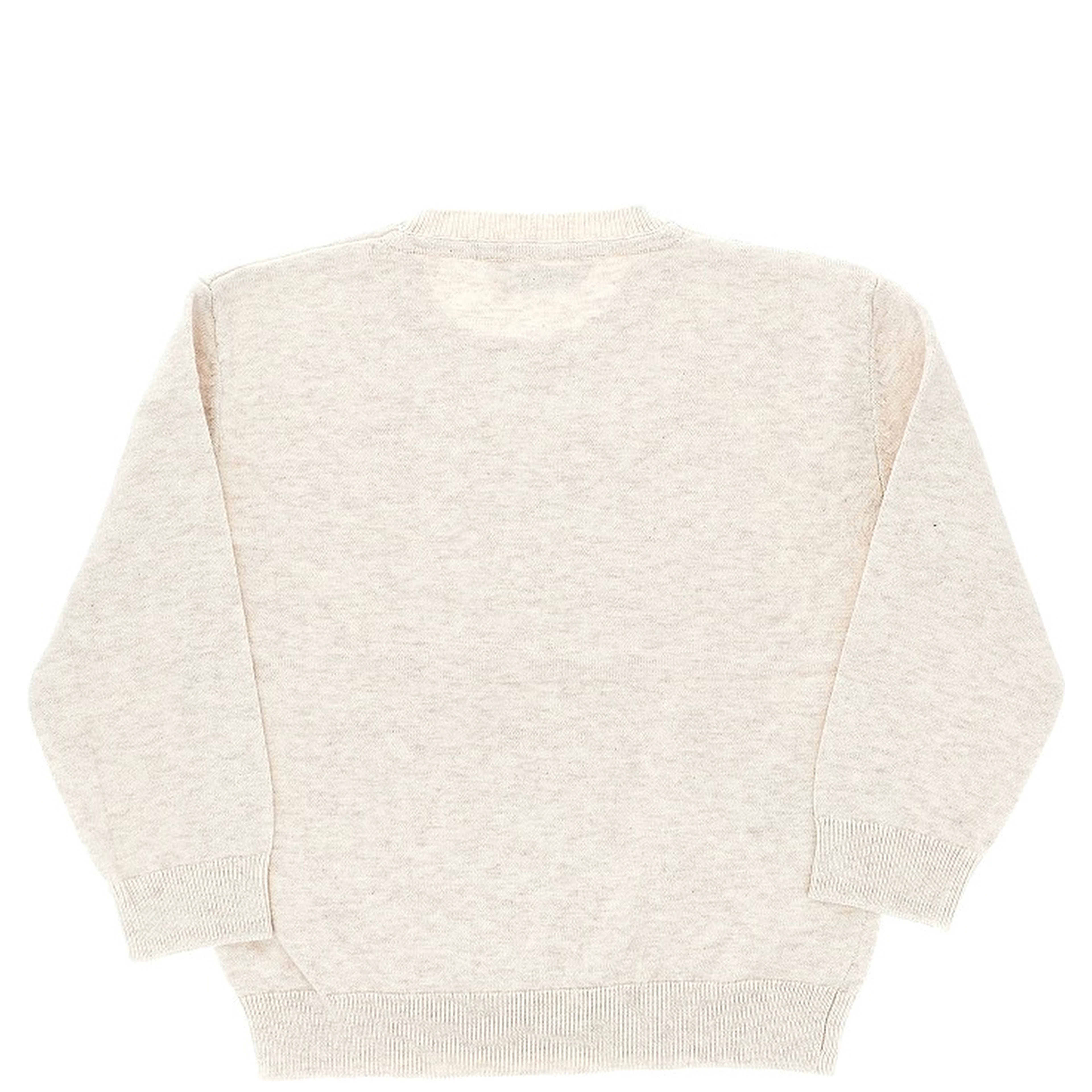 Crewneck cotton sweater