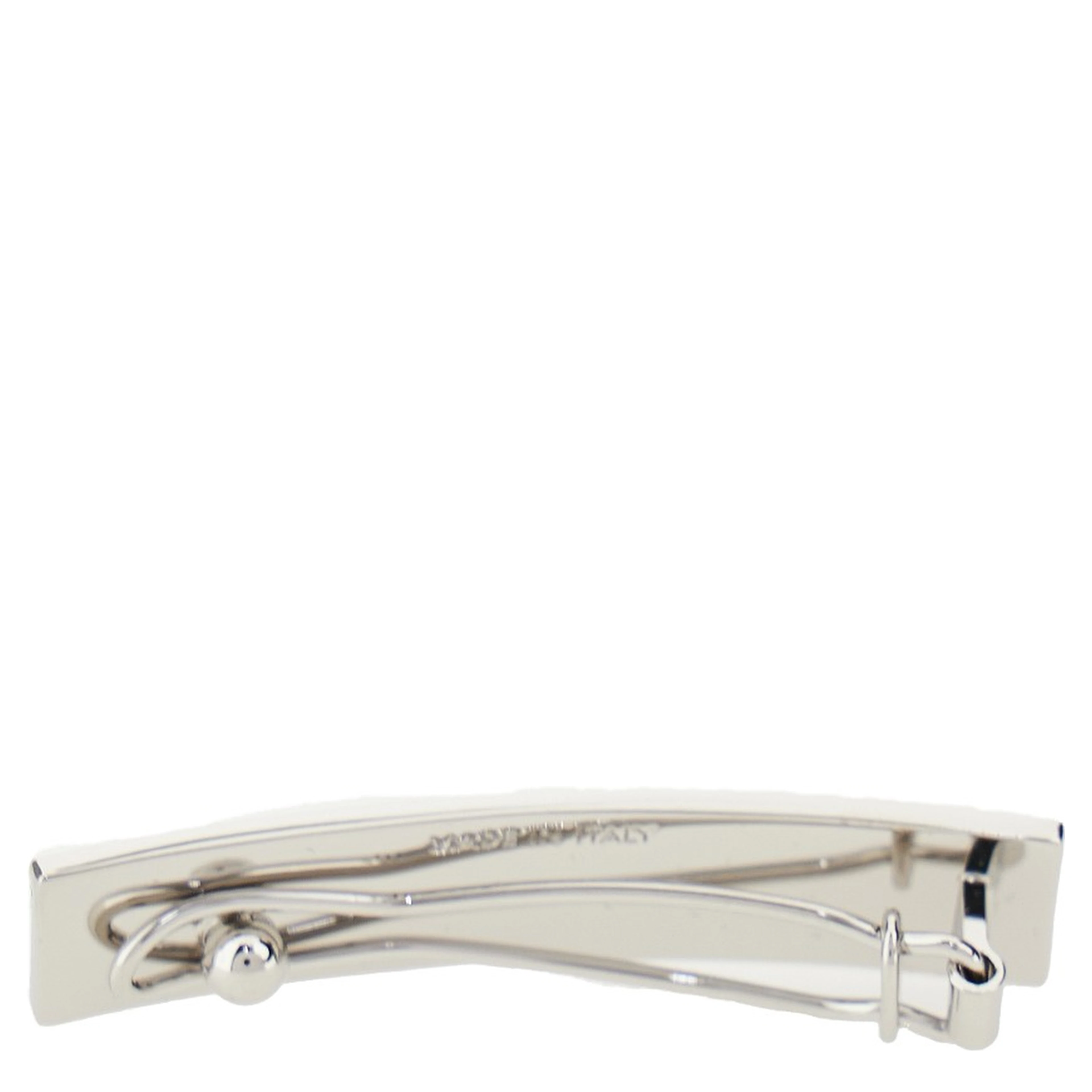 Engraved logo hair clip