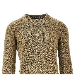 Chenille crewneck sweater