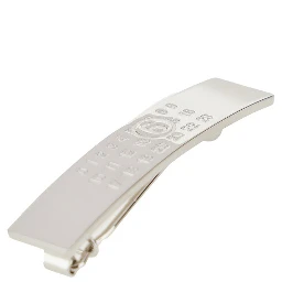 Engraved logo hair clip