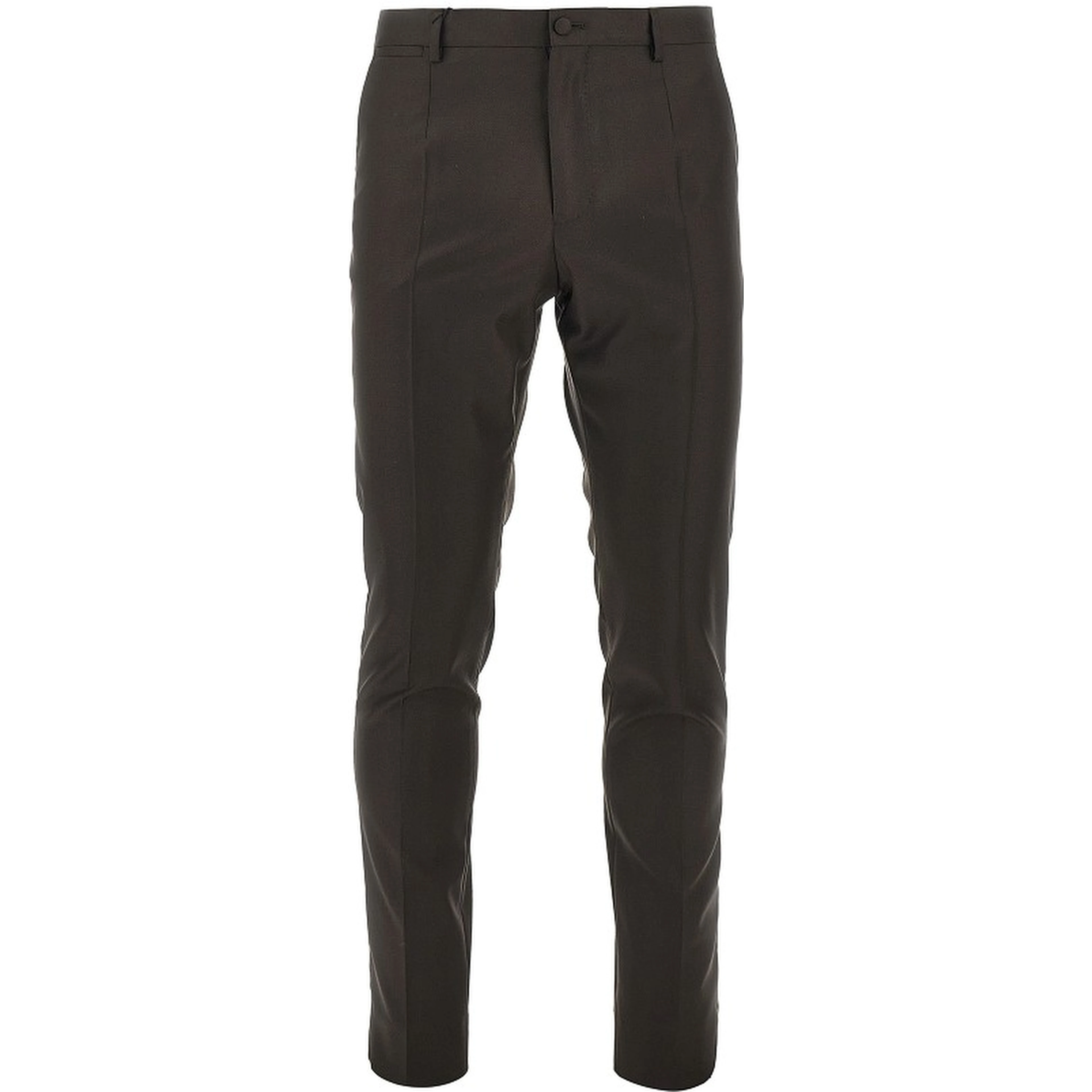 Virgin wool twill tailored pants