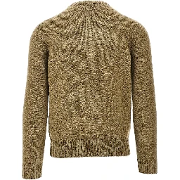 Chenille crewneck sweater