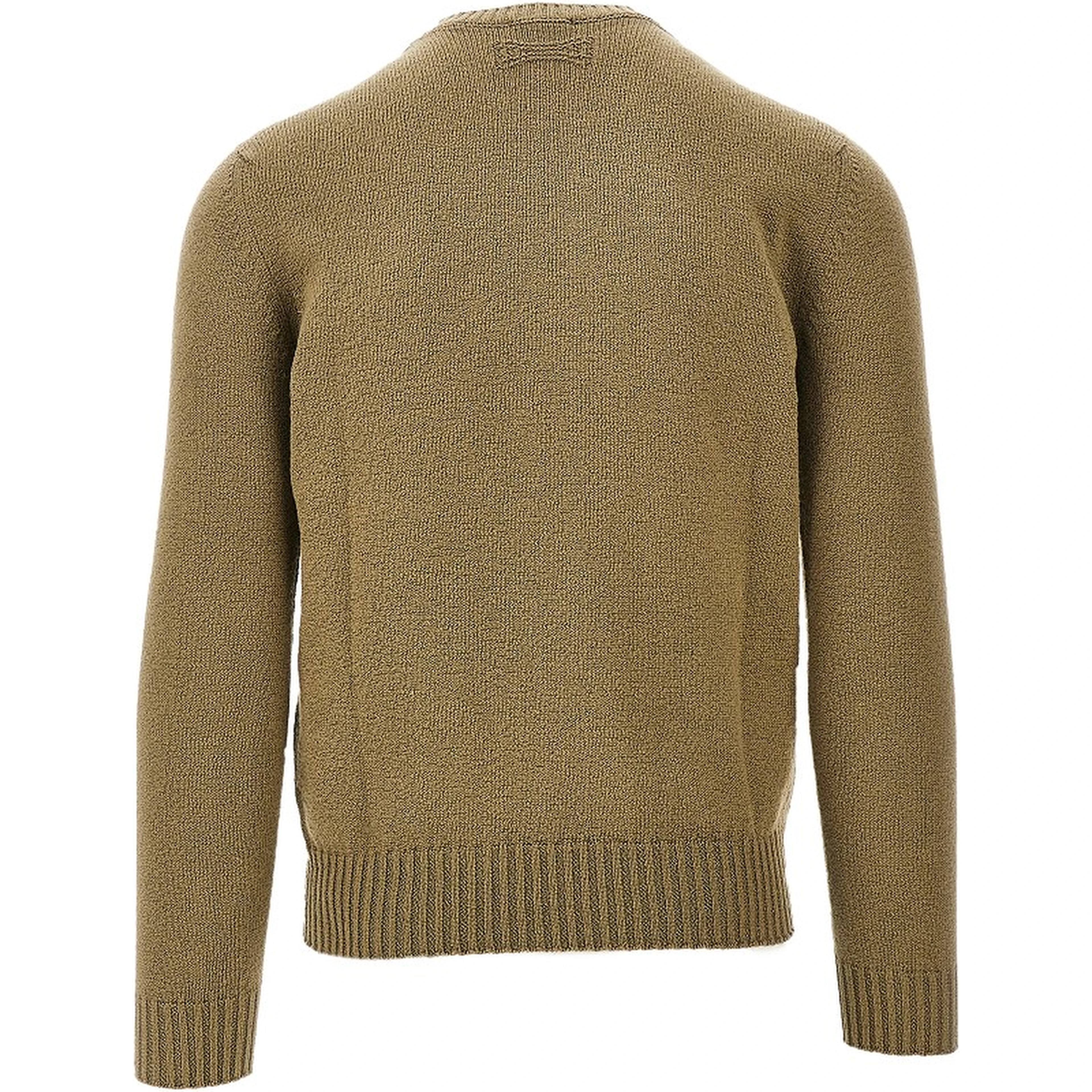 Chenille crewneck sweater
