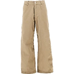 Twisted seams chino pants