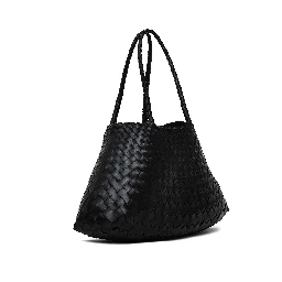 Santa Croce Big Tapered Leather Straps Shoulder Lenght Straps
