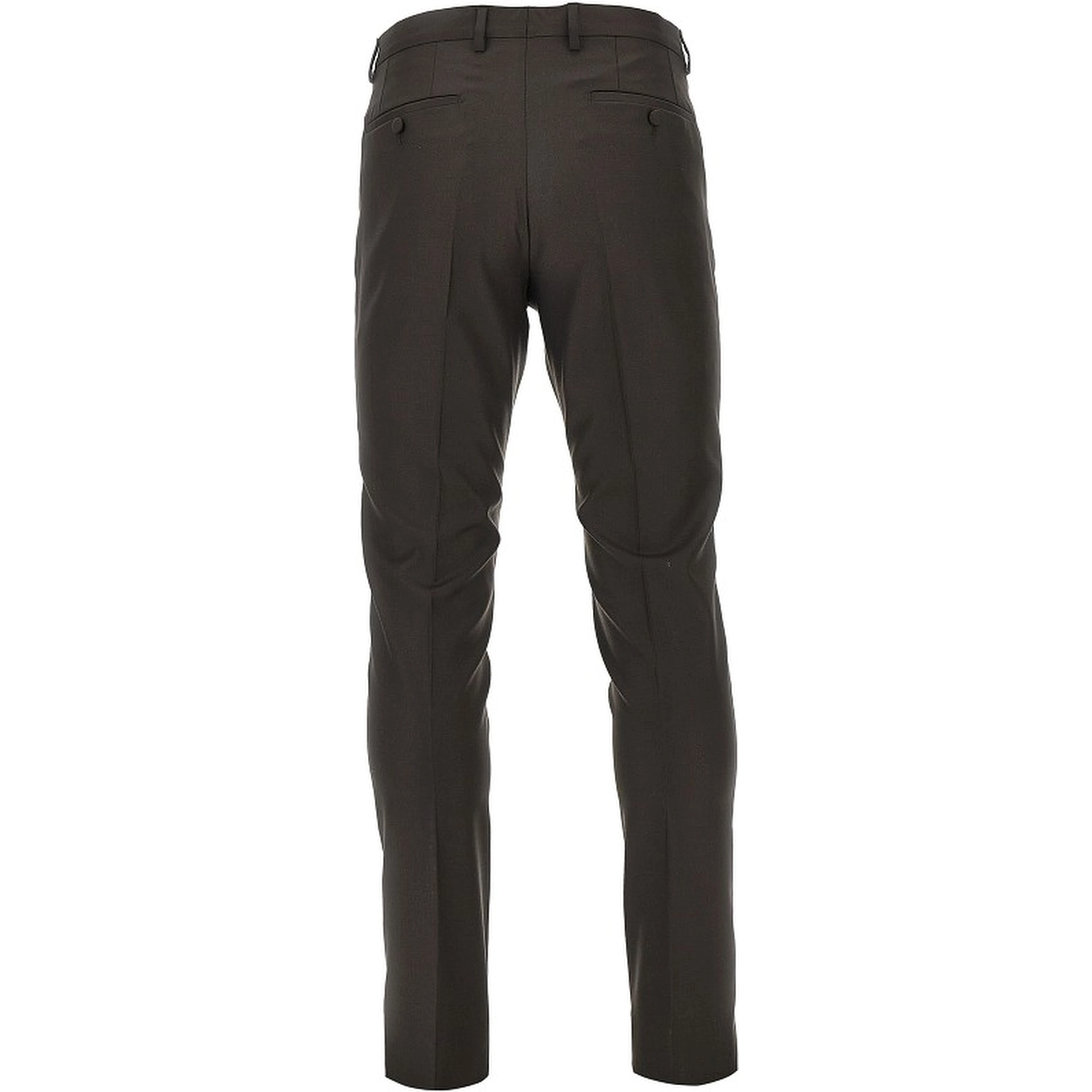 Virgin wool twill tailored pants