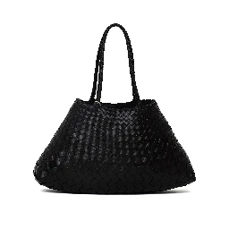 Santa Croce Big Tapered Leather Straps Shoulder Lenght Straps