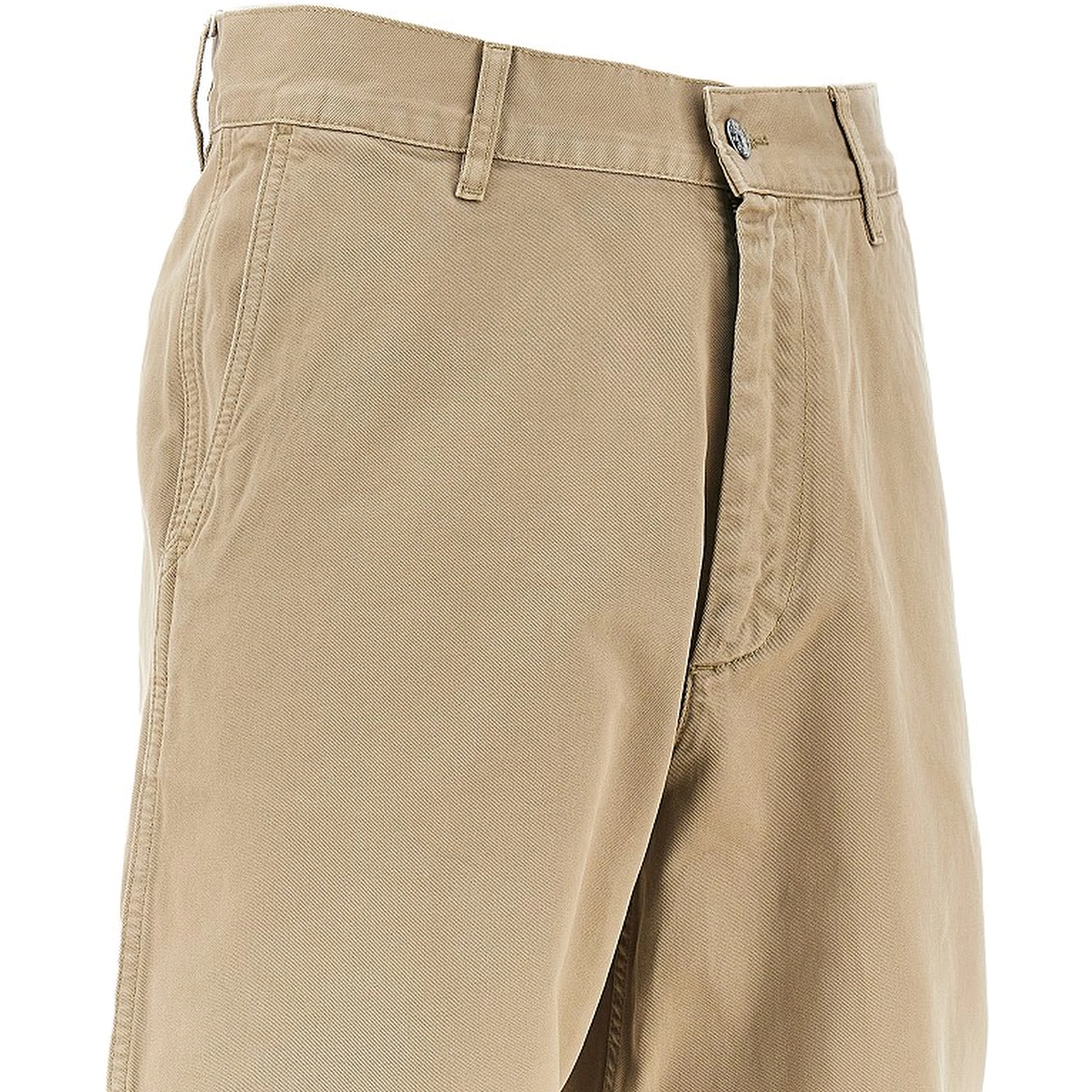Twisted seams chino pants