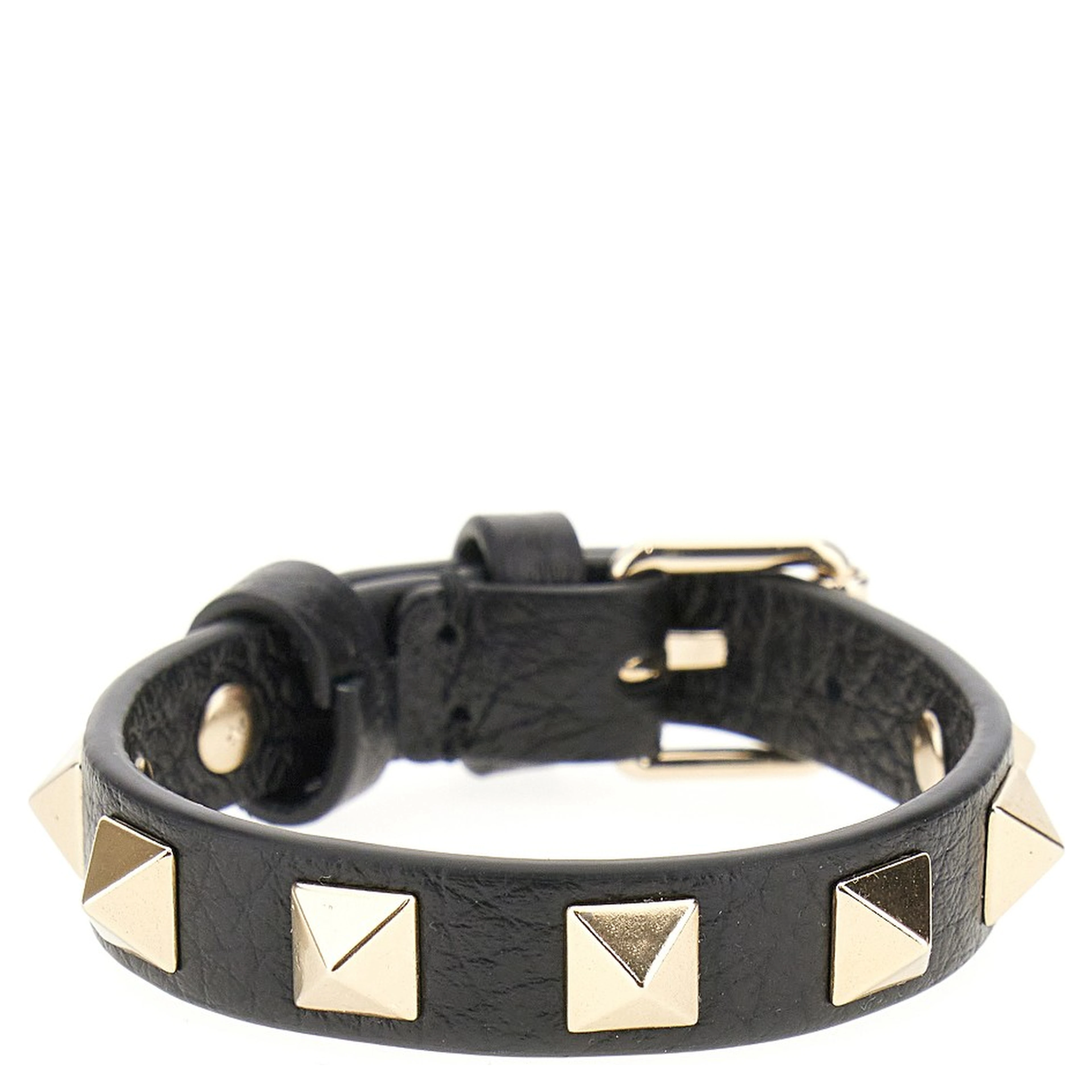 'Rockstud' leather bracelet