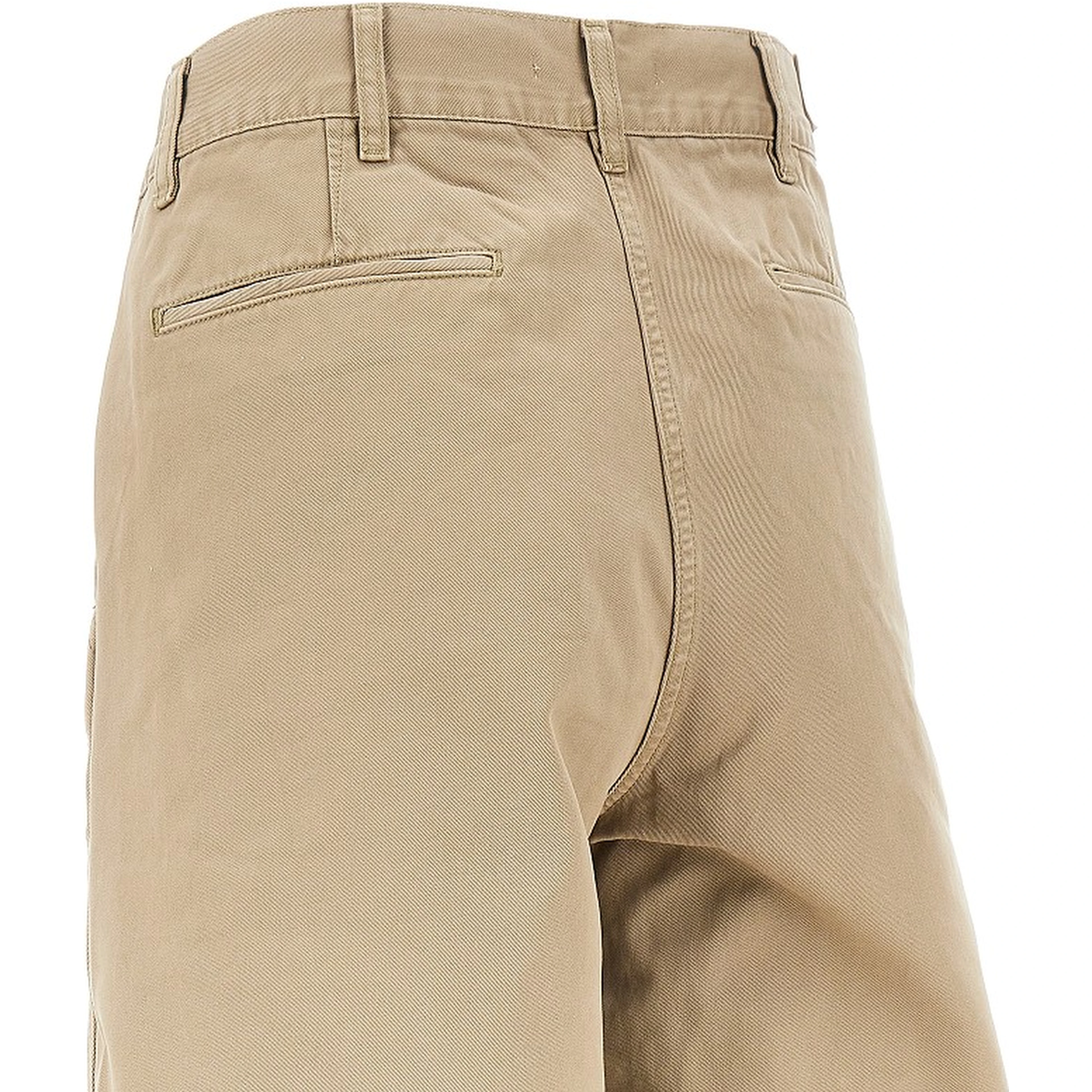 Twisted seams chino pants