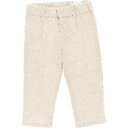 Cotton and linen chino pants