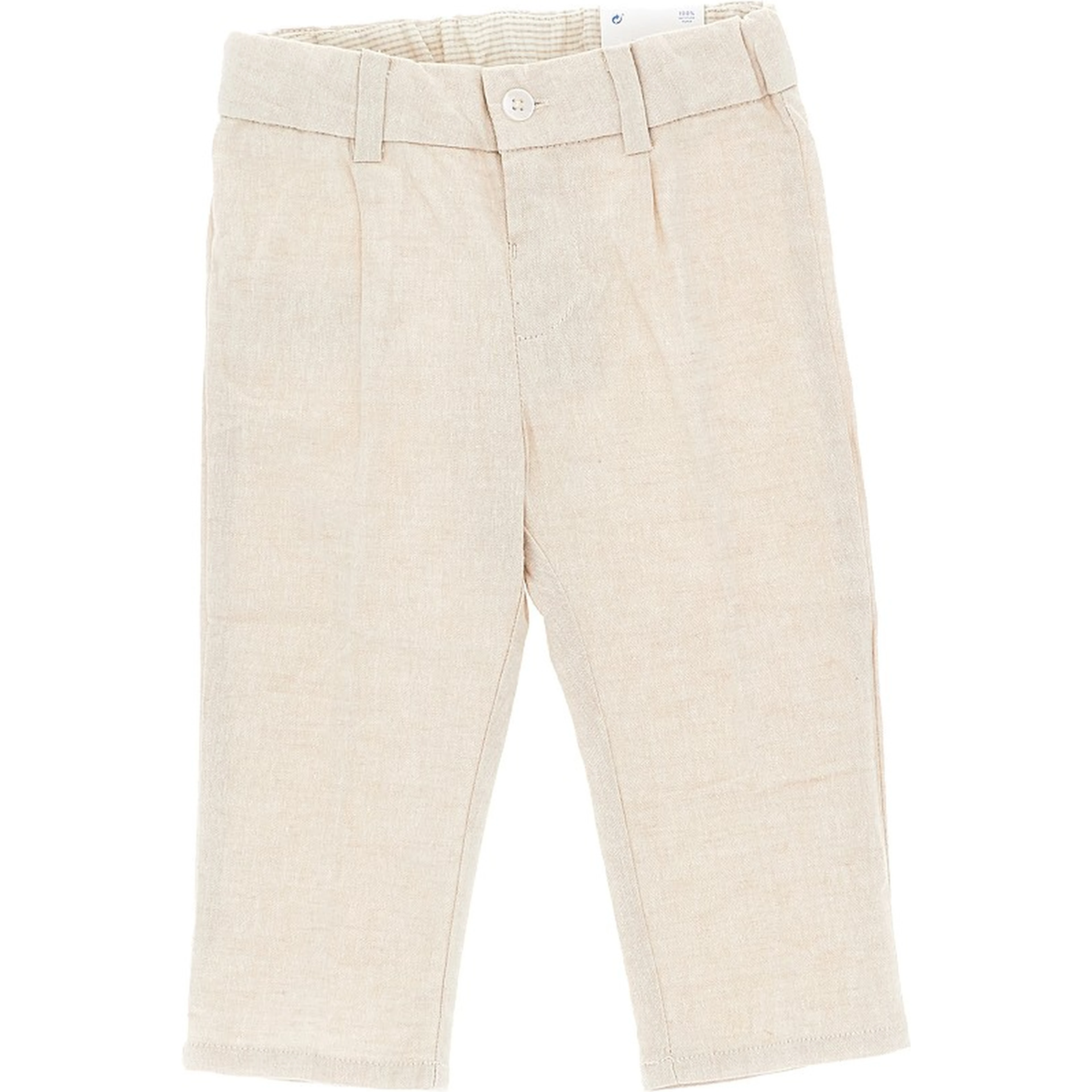 Cotton and linen chino pants