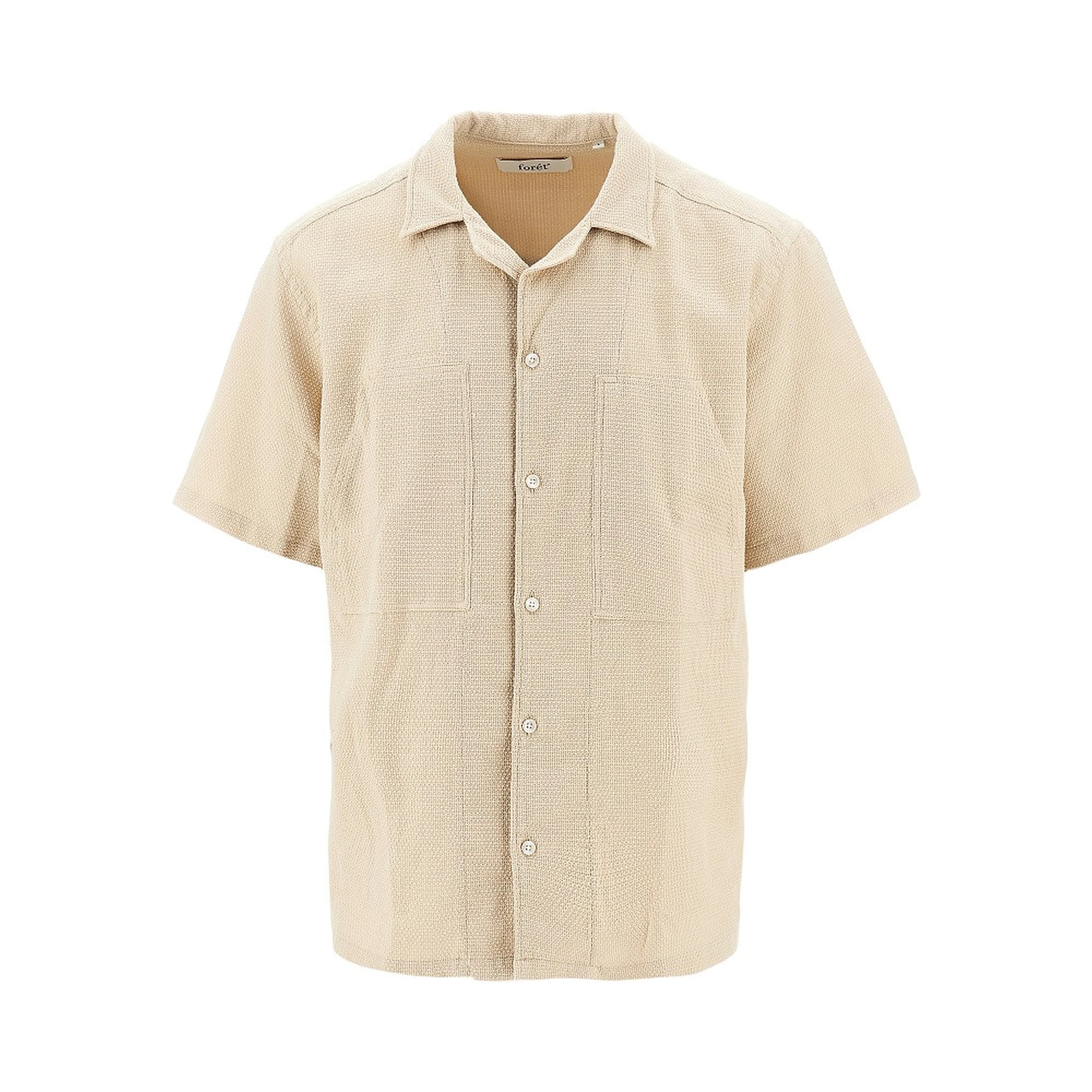 'Lagoon' cotton shirt