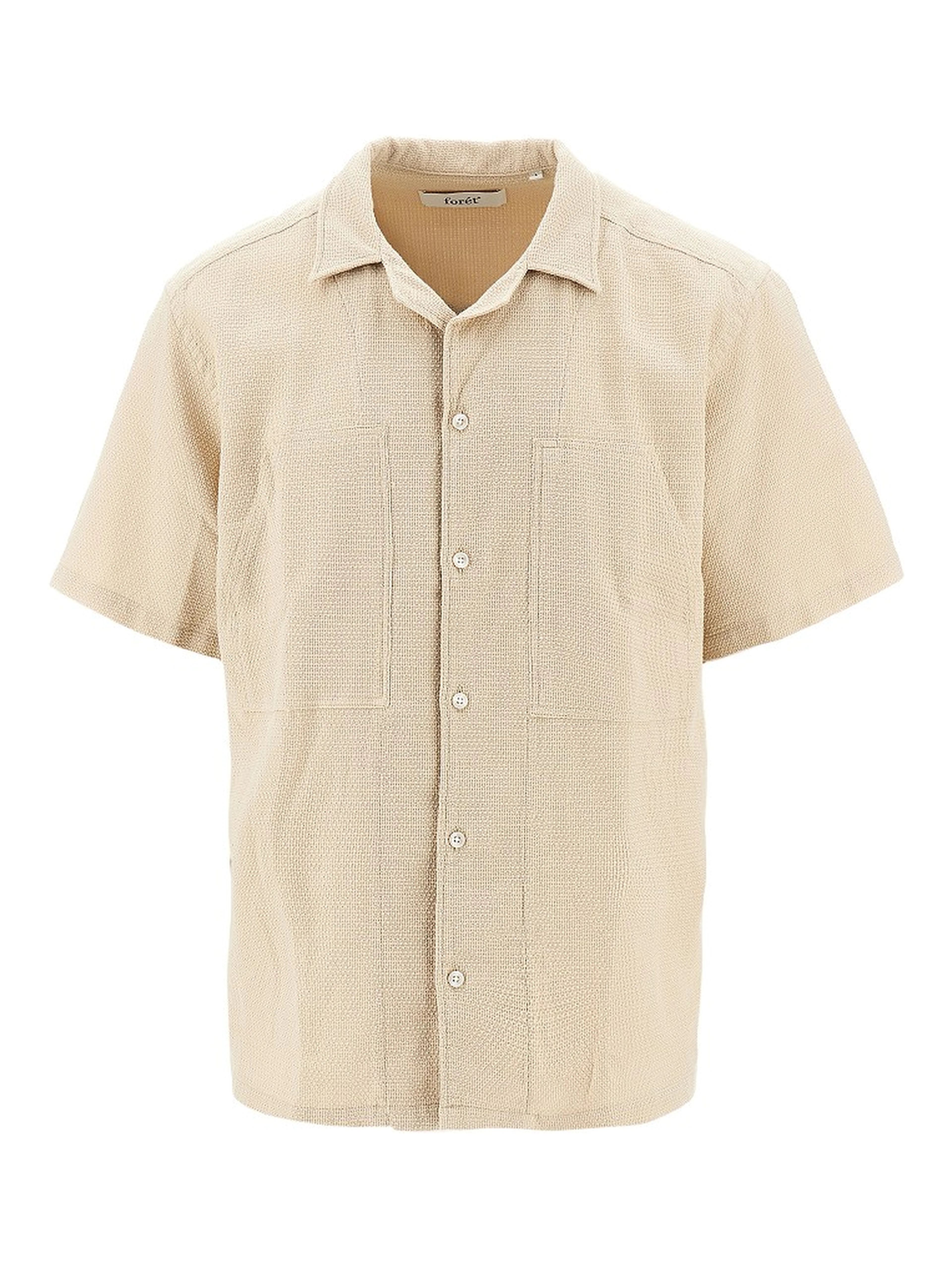 'Lagoon' cotton shirt