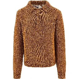 Knitted polo shirt