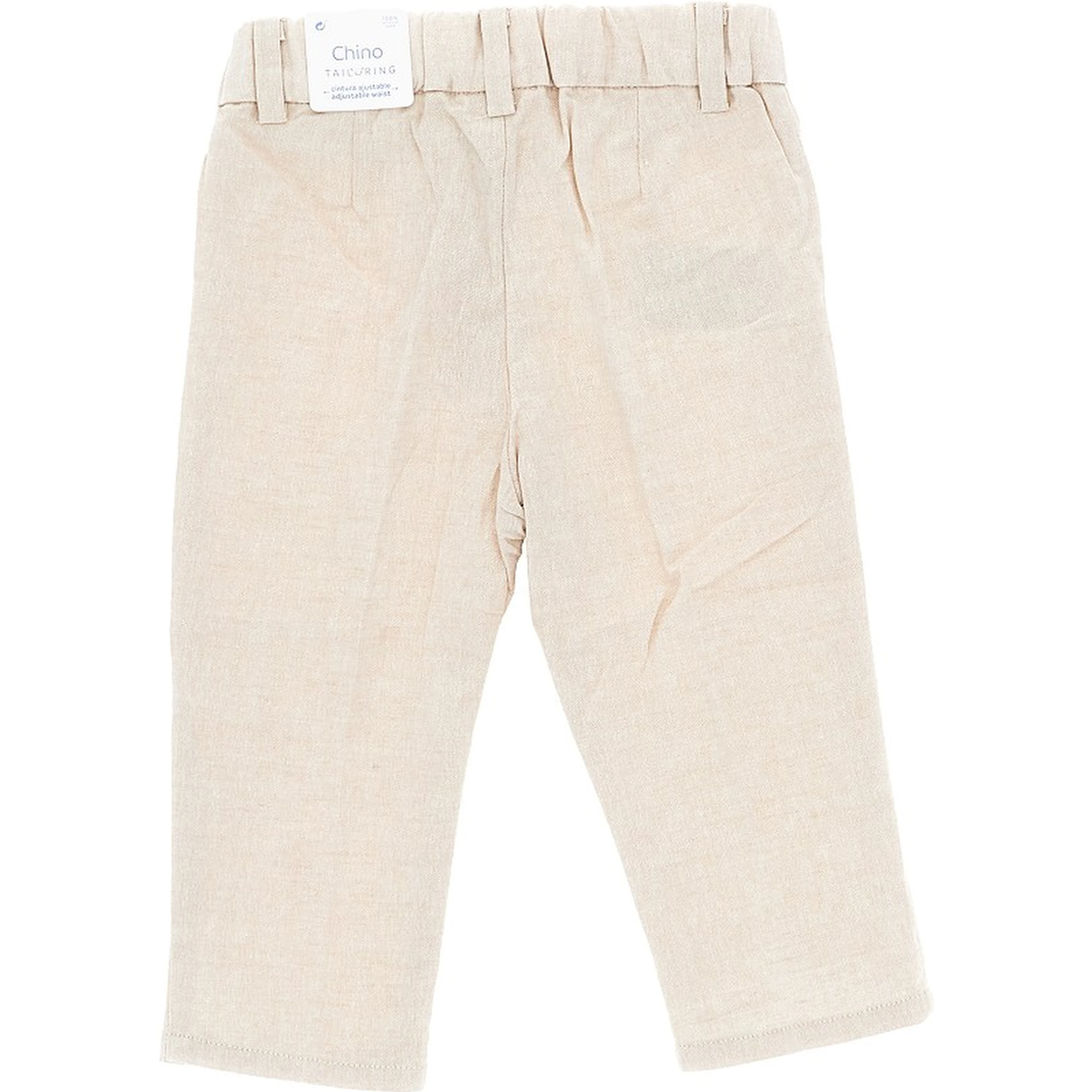 Cotton and linen chino pants