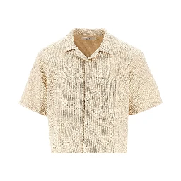 'Lagoon' cotton shirt