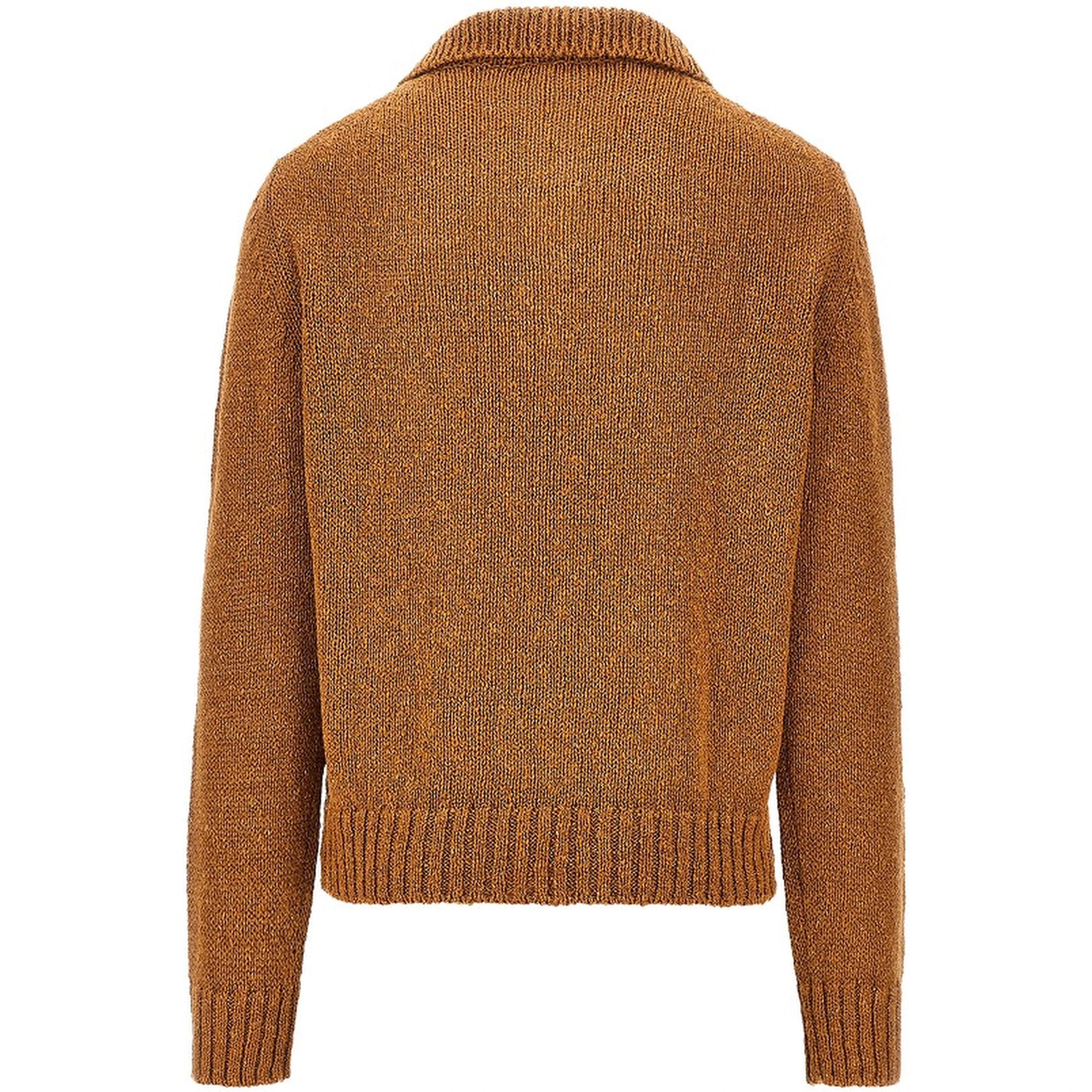 Knitted polo shirt