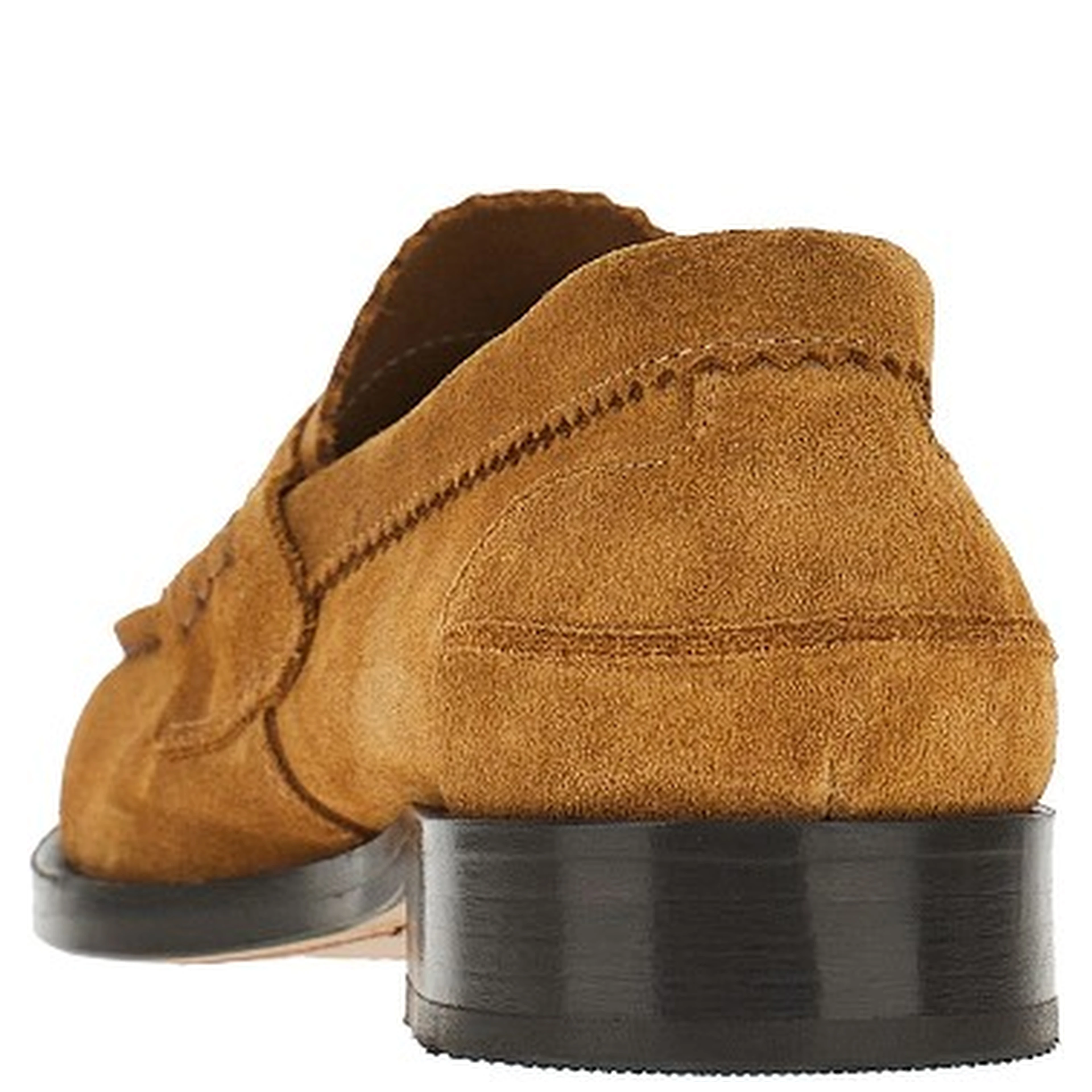 Suede leather loafers