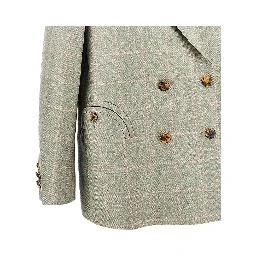 'Nightbreak' oversized double-breasted jacket
