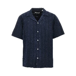 'Peer' jacquard cotton shirt