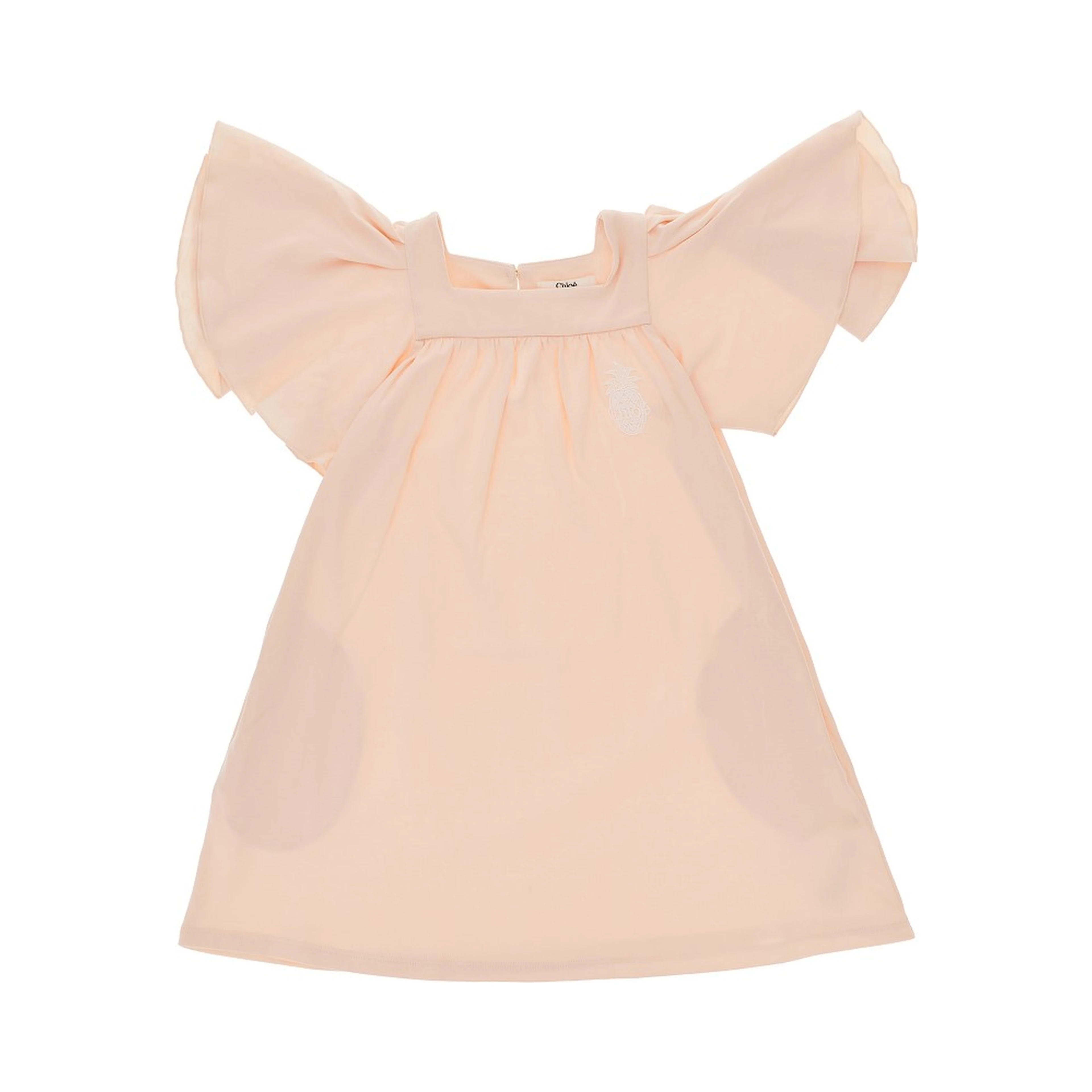 Jersey mini dress with pineapple logo