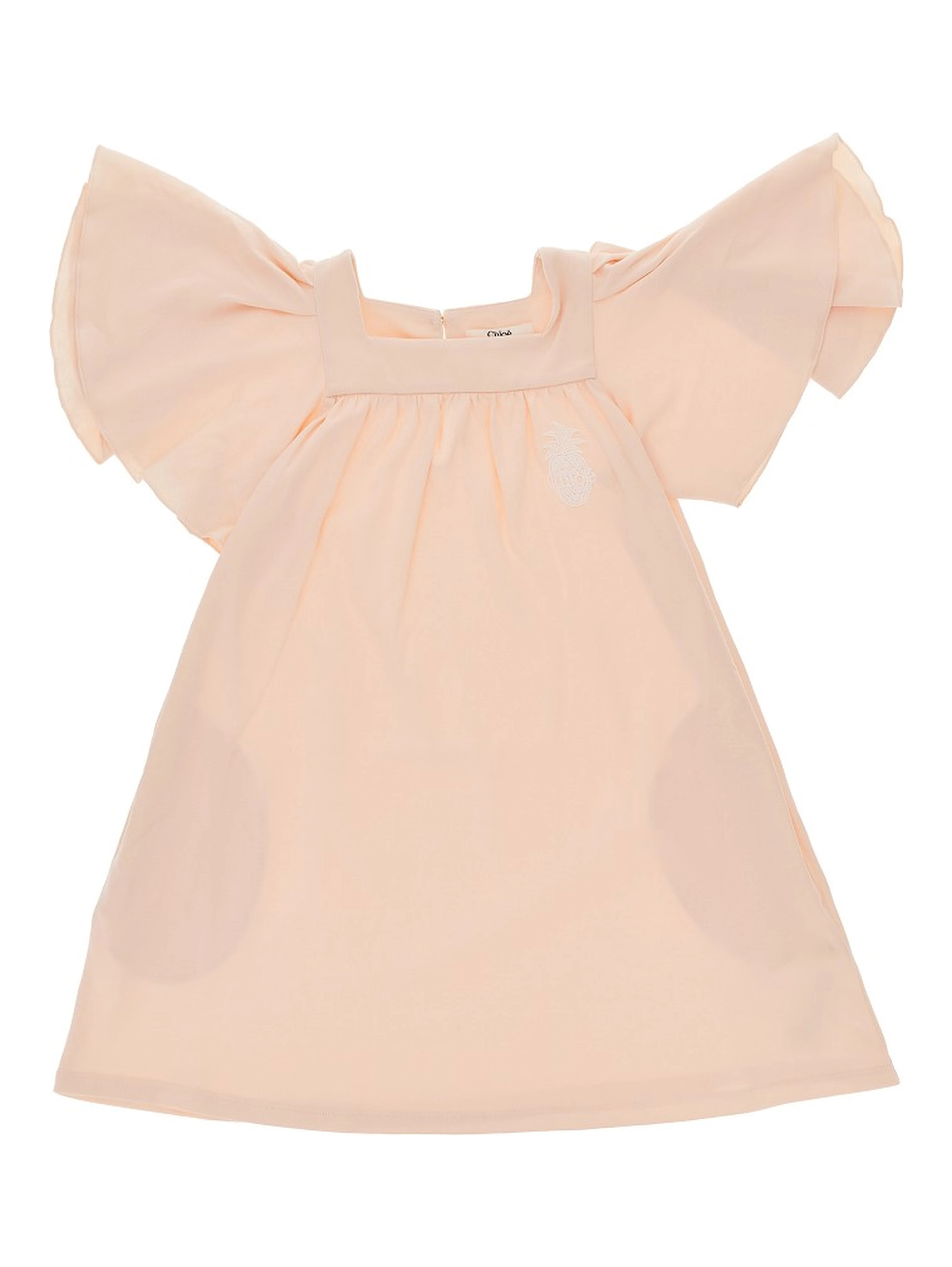 Jersey mini dress with pineapple logo