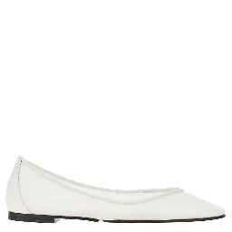 'Ovalo' mesh ballerinas