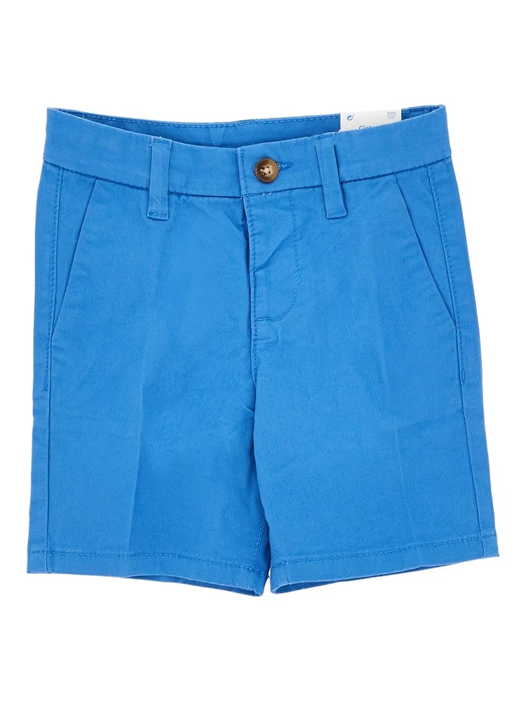 Stretch twill chino shorts