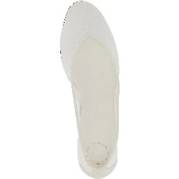 'Ovalo' mesh ballerinas