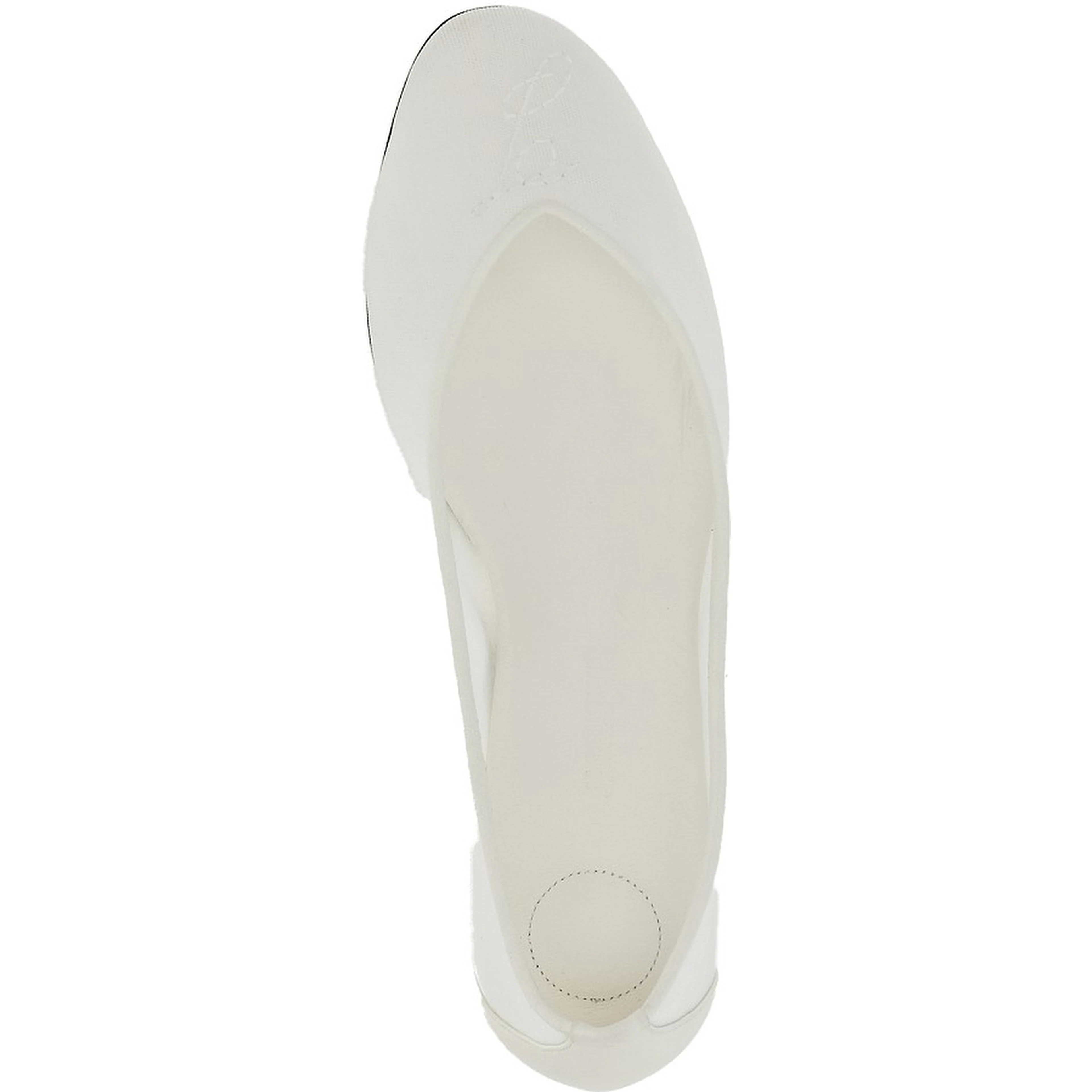 'Ovalo' mesh ballerinas
