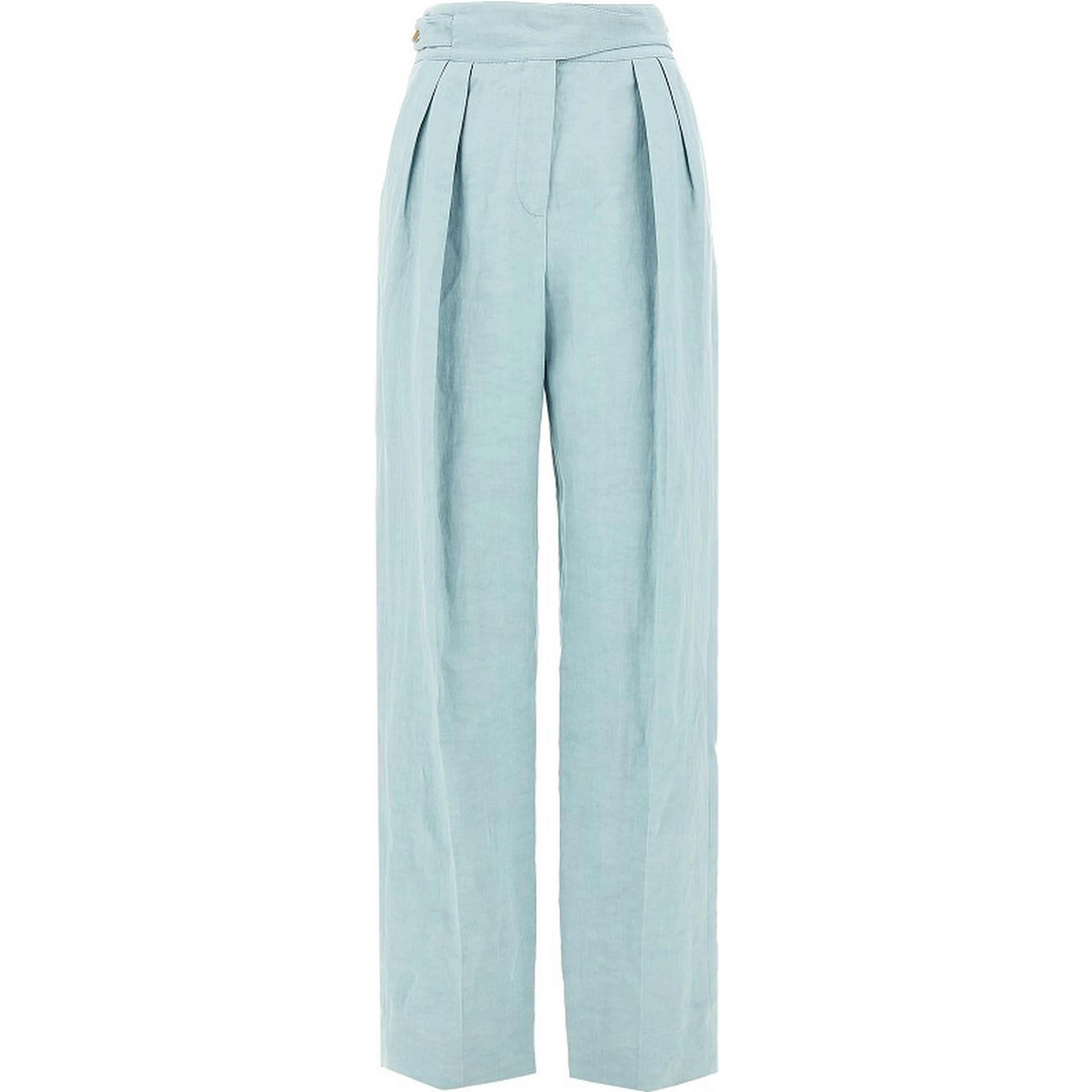 'Tomo' silk and linen pants