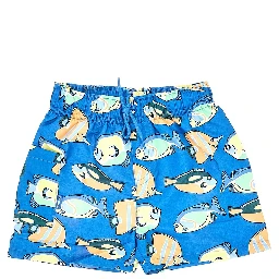 Fish print swimshorts