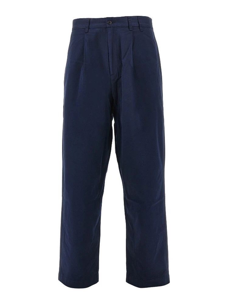 'Writer' relaxed fit pleated pants
