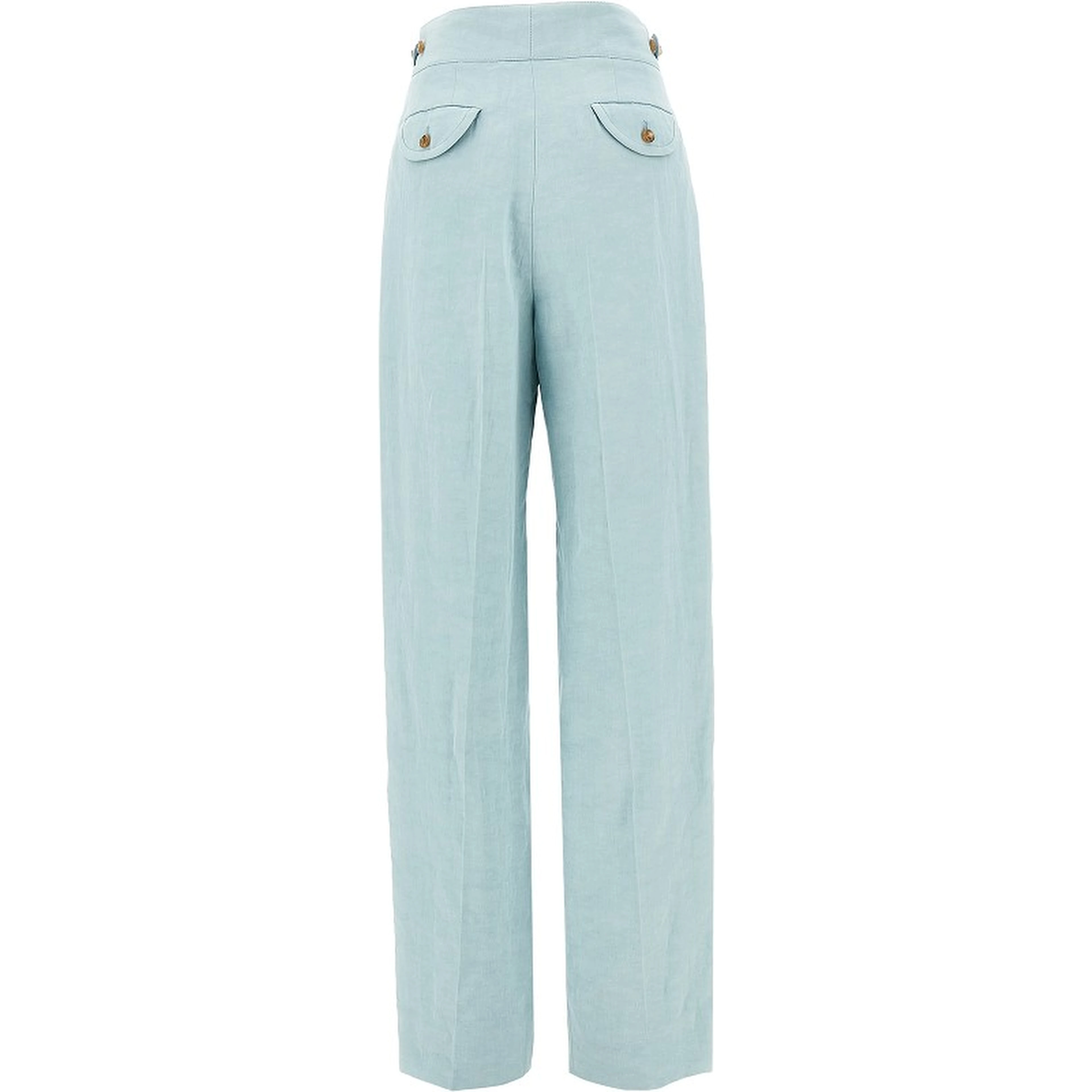 'Tomo' silk and linen pants