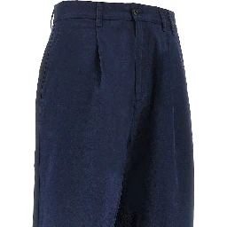 'Writer' relaxed fit pleated pants