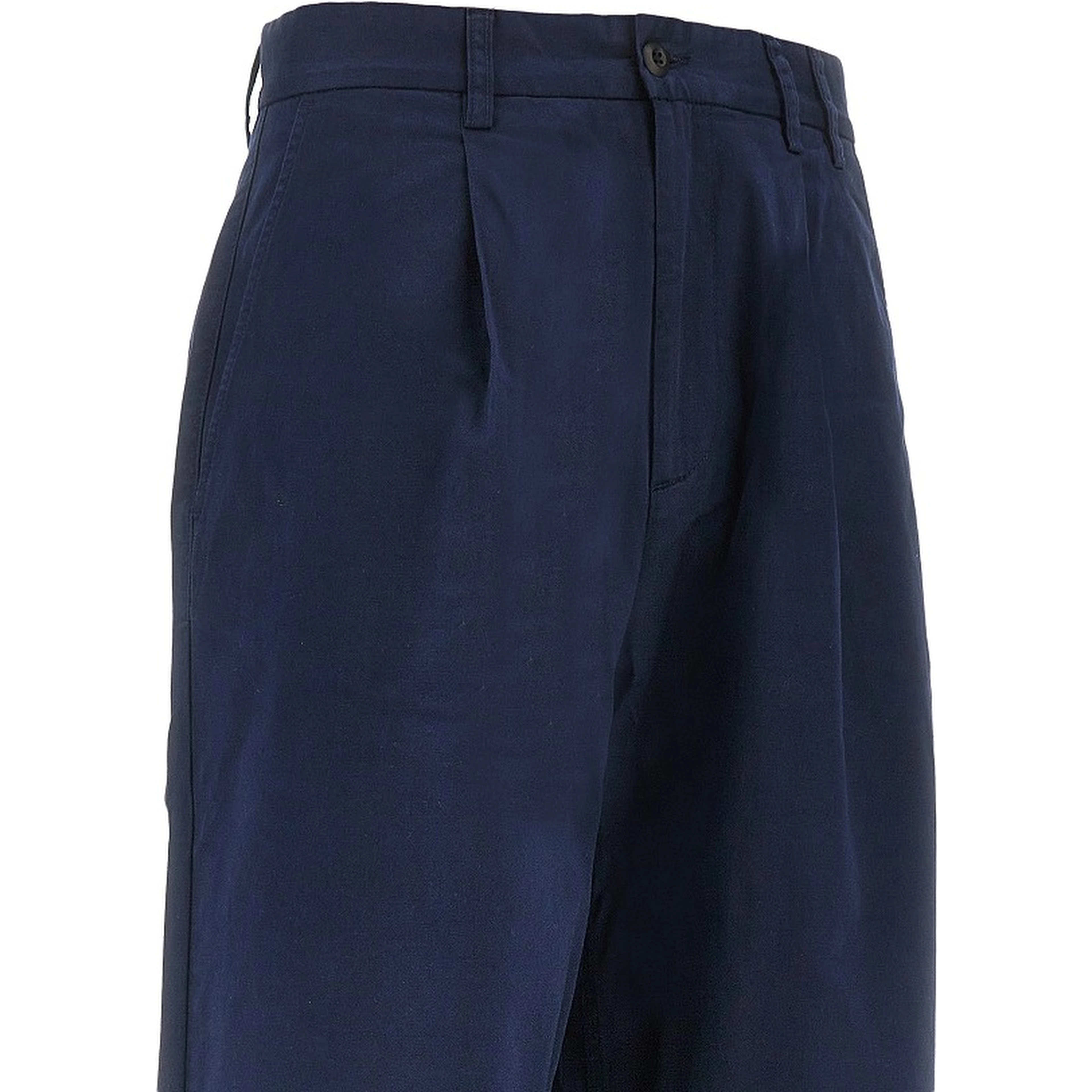 'Writer' relaxed fit pleated pants