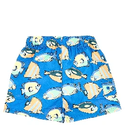 Fish print swimshorts