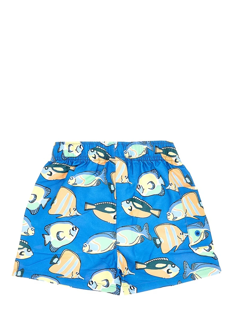 Fish print swimshorts alternative